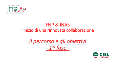 PROGETTO INAS FNP